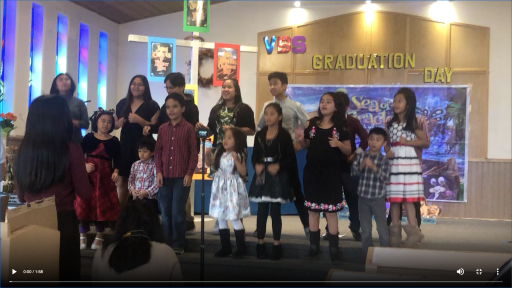 2019 VACATION BIBLE SCHOOL GRADUATION