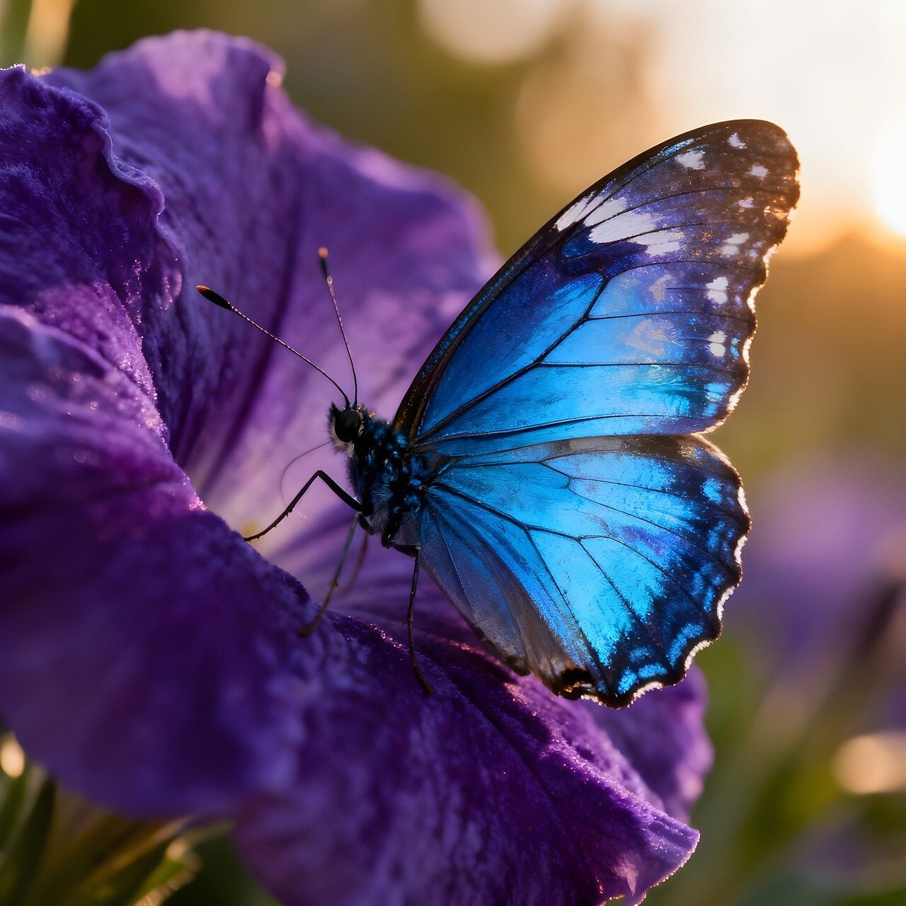 butterfly, nature, insect, fauna, animal, lepidoptera, pollination, wildlife, closeup, spring, summer, flower, bloom, blossom, garden, morning, bokeh, mood, ai generated