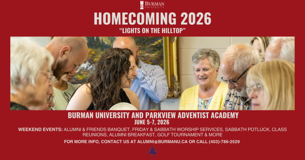 Burman/PAA Homecoming 2026