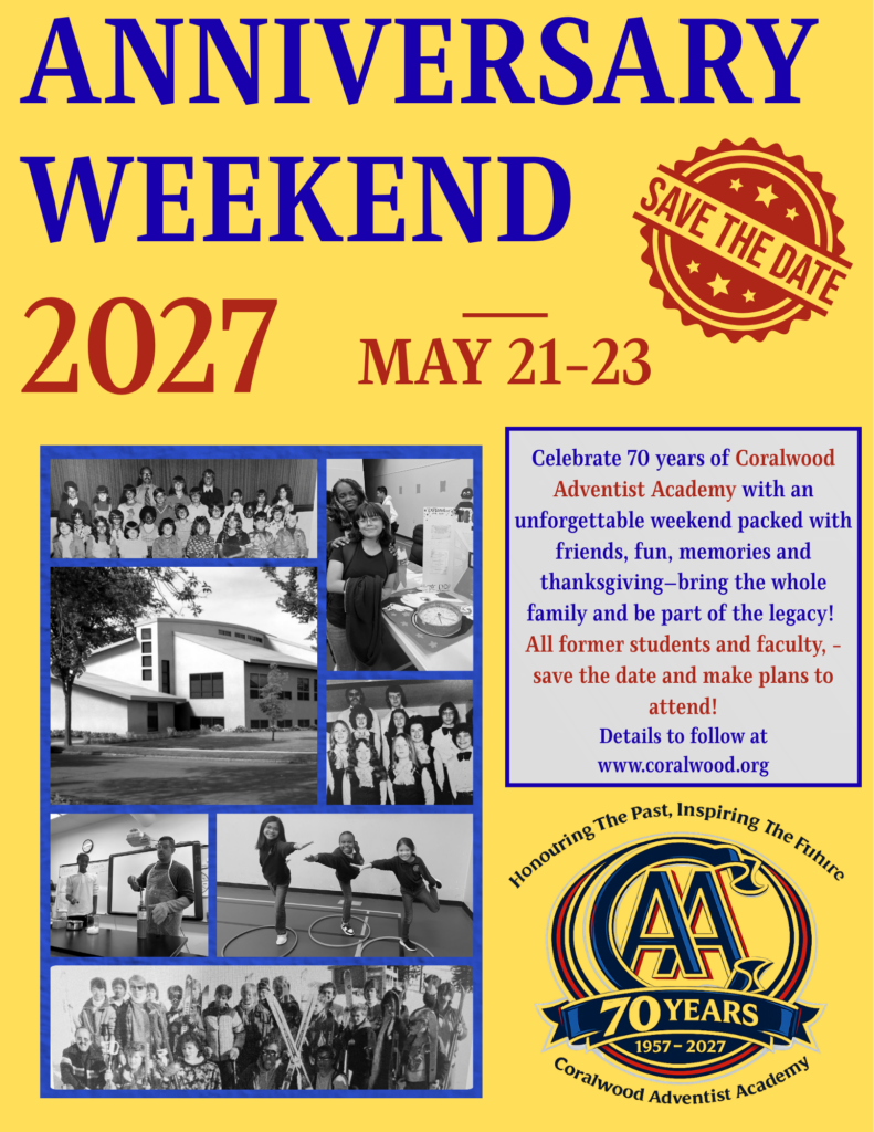 70th Anniversary of Coralwood Adventist Academy