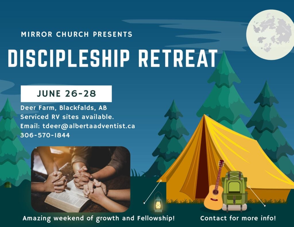 Discipleship Retreat in Blackfalds