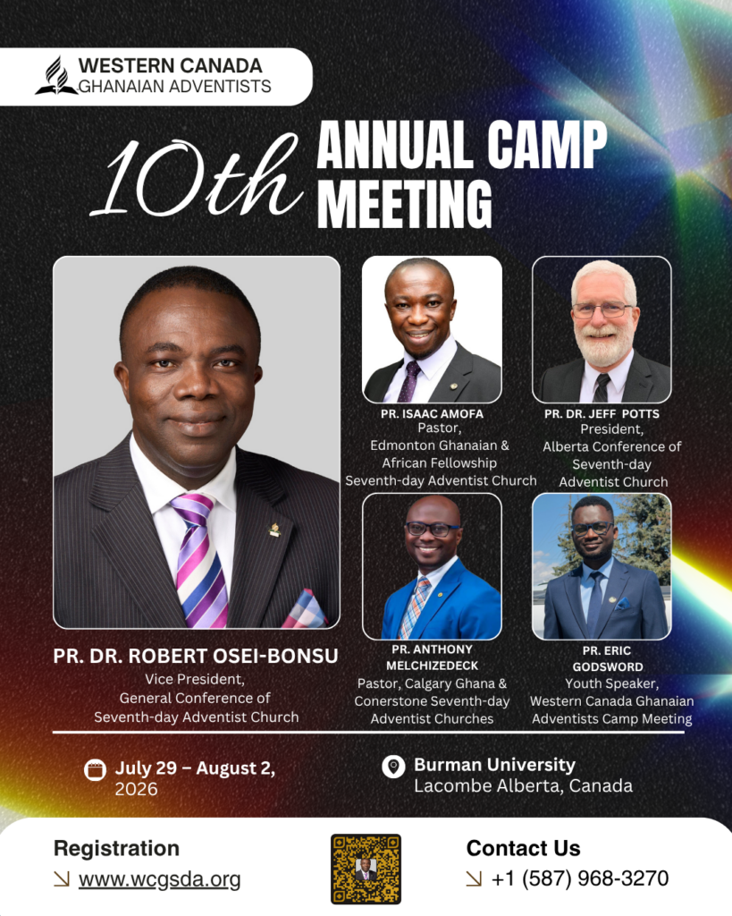 10th Annual Camp Meeting of Western Canada Ghanaian Seventh-day Adventists (WCGSDA)