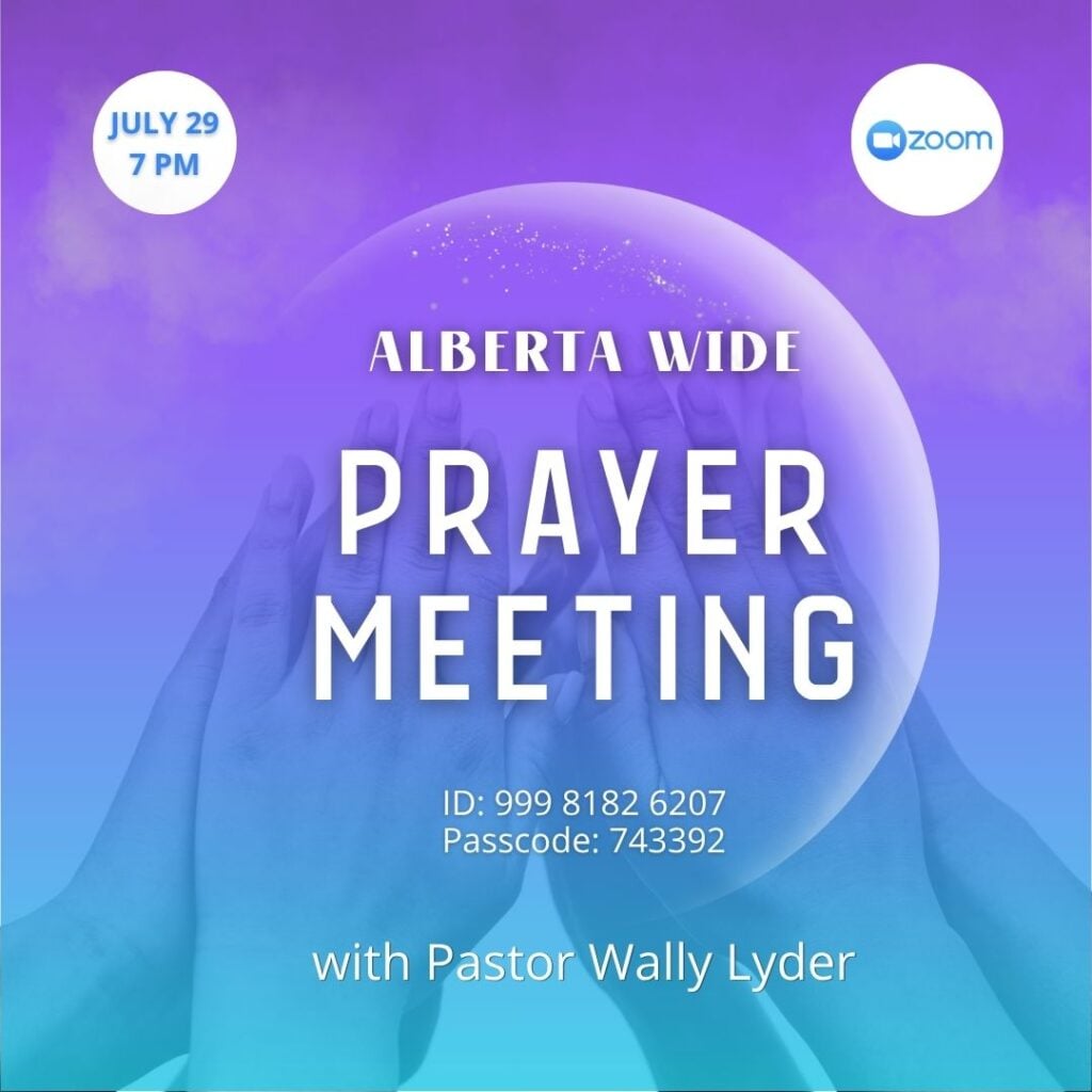 Conference Wide Prayer Meeting