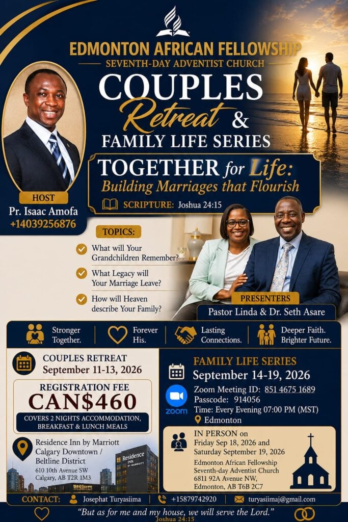 Couples Retreat & Family Life Series This September