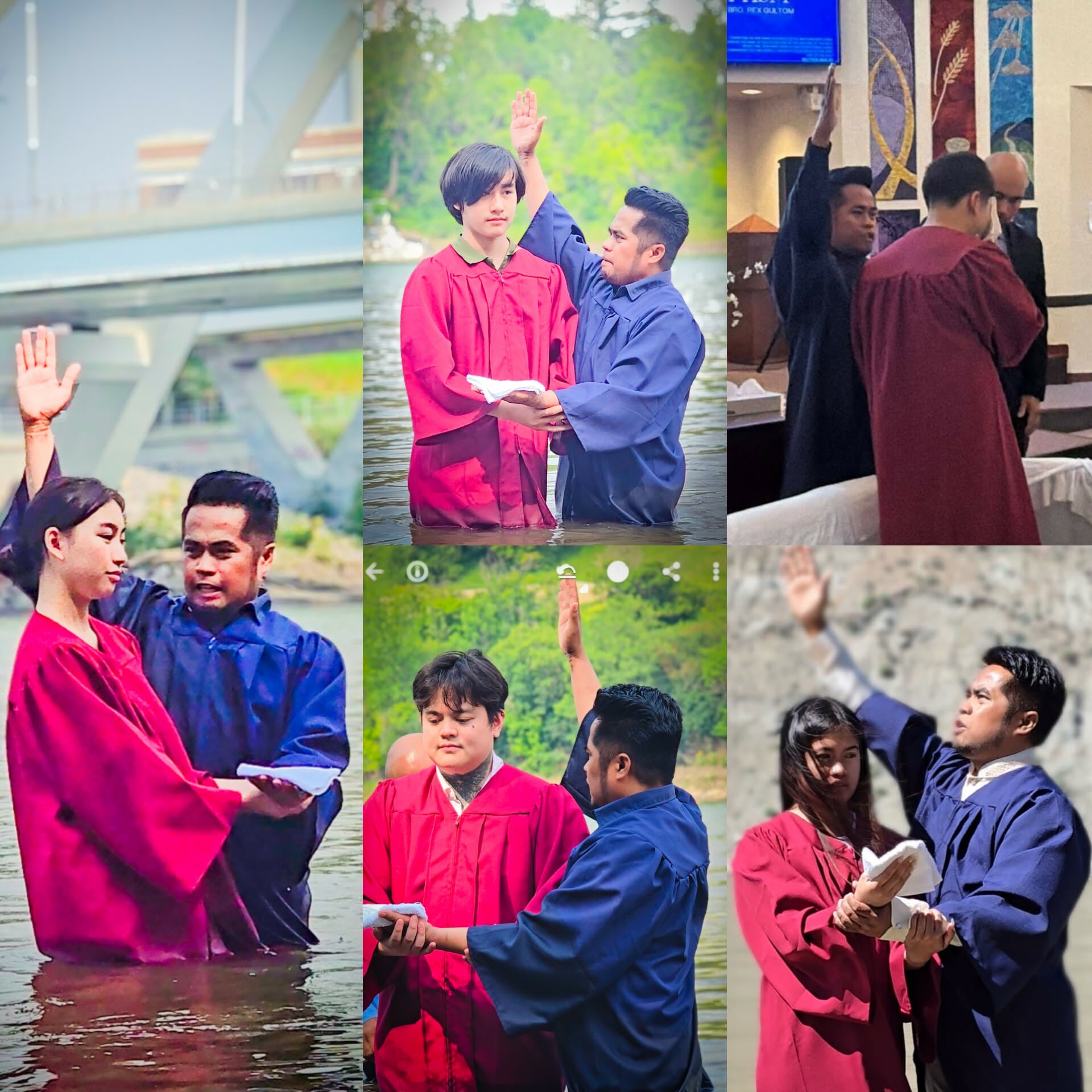 Baptism at ESFIL