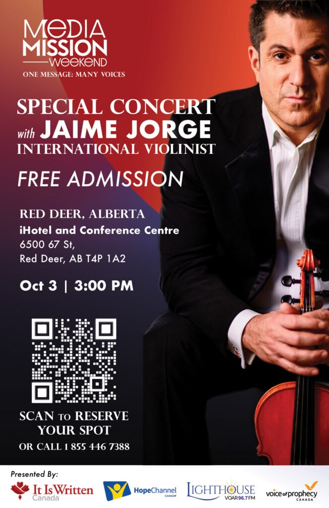 FREE Concert with Internationally Renowned Violinist Jaime Jorge