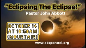 “Eclipsing the Eclipse!”