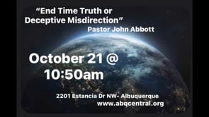 “End-time Truth or Deceptive Misdirection?”