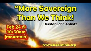 More Sovereign Than We Think! “
