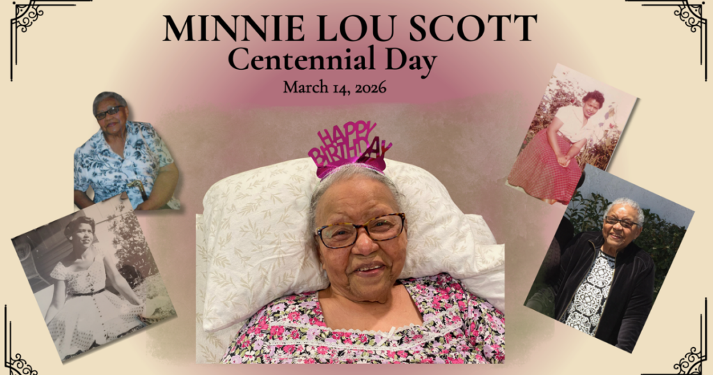 A Centennial Celebration of Minnie Lou Scott