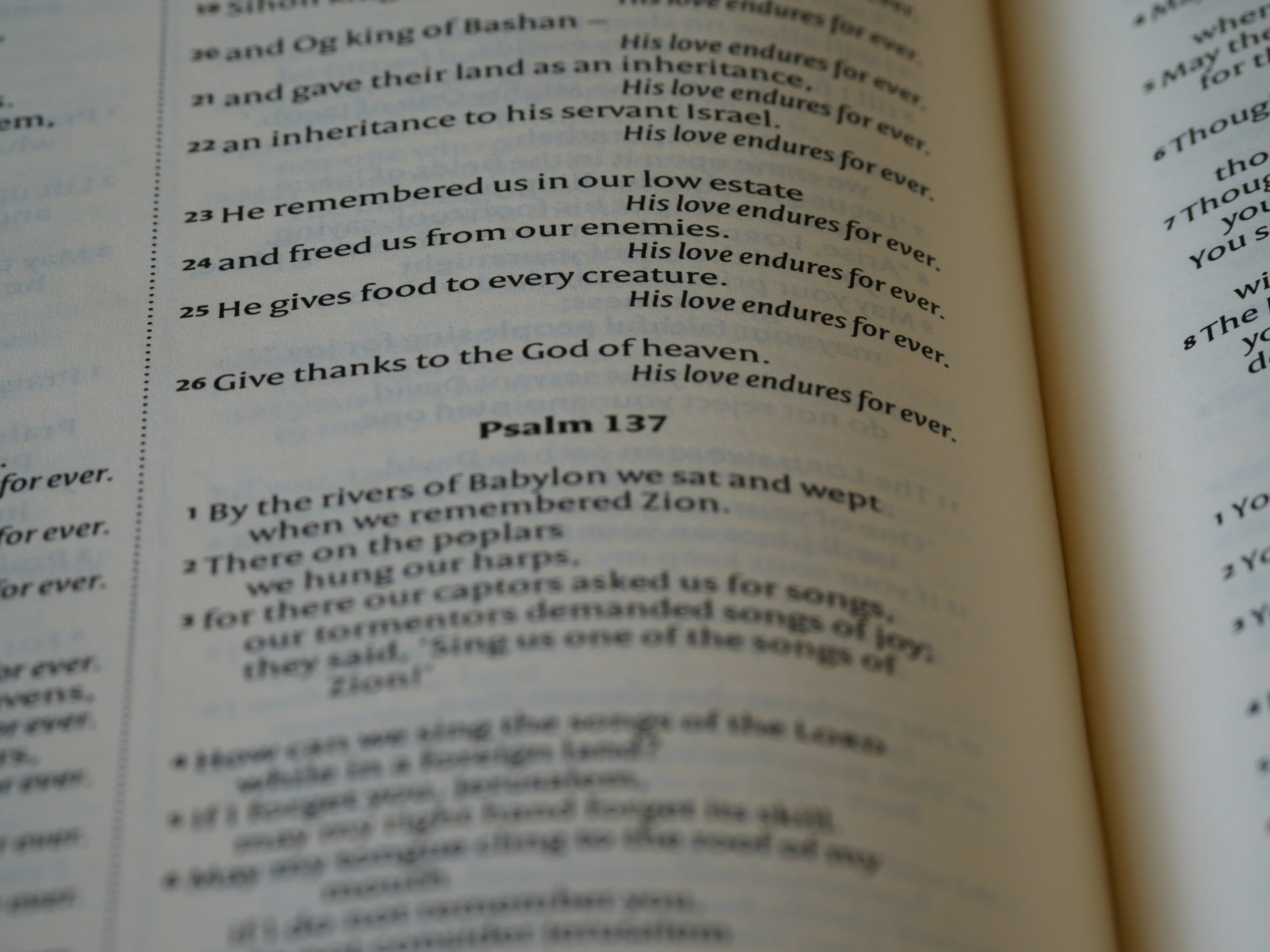 a book open to a page with text
