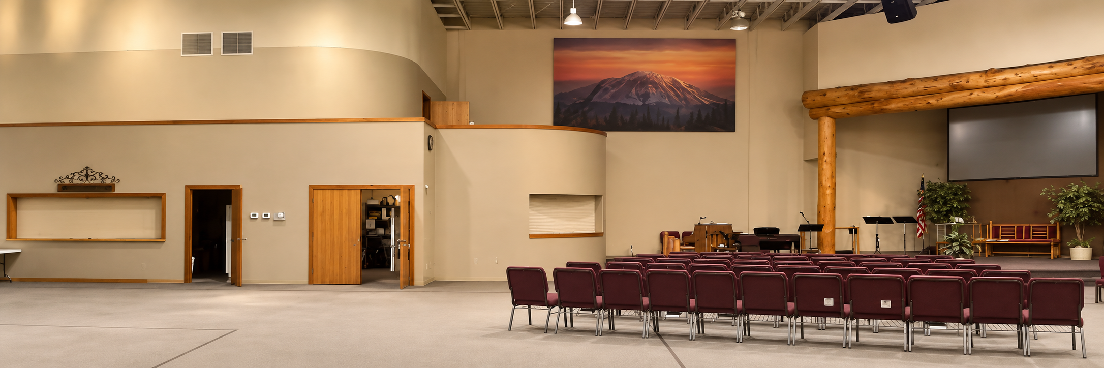 Main hall at All Nations Center