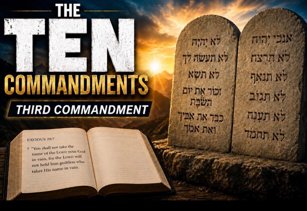 The Ten Commandments-Third Commandment