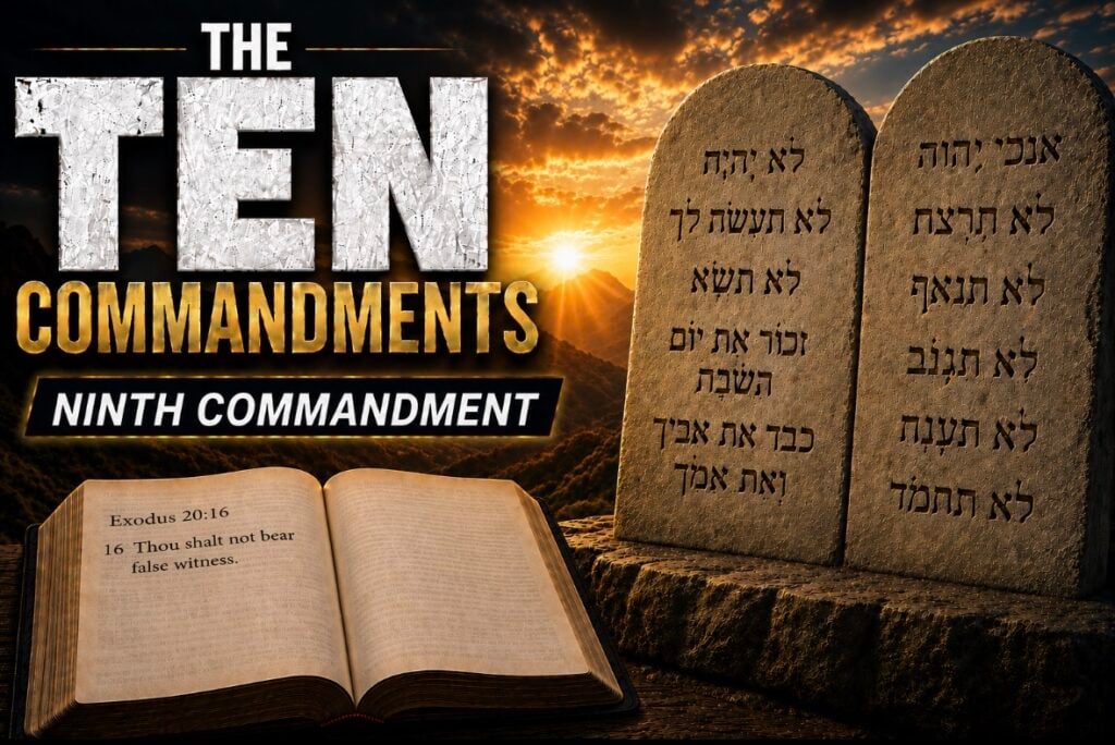 The Ten Commandments-Ninth Commandment