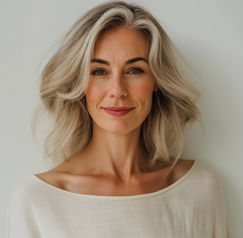 ai generated, older, woman, model, female, old, middle aged, beauty, beautiful, attractive, fashion, portrait