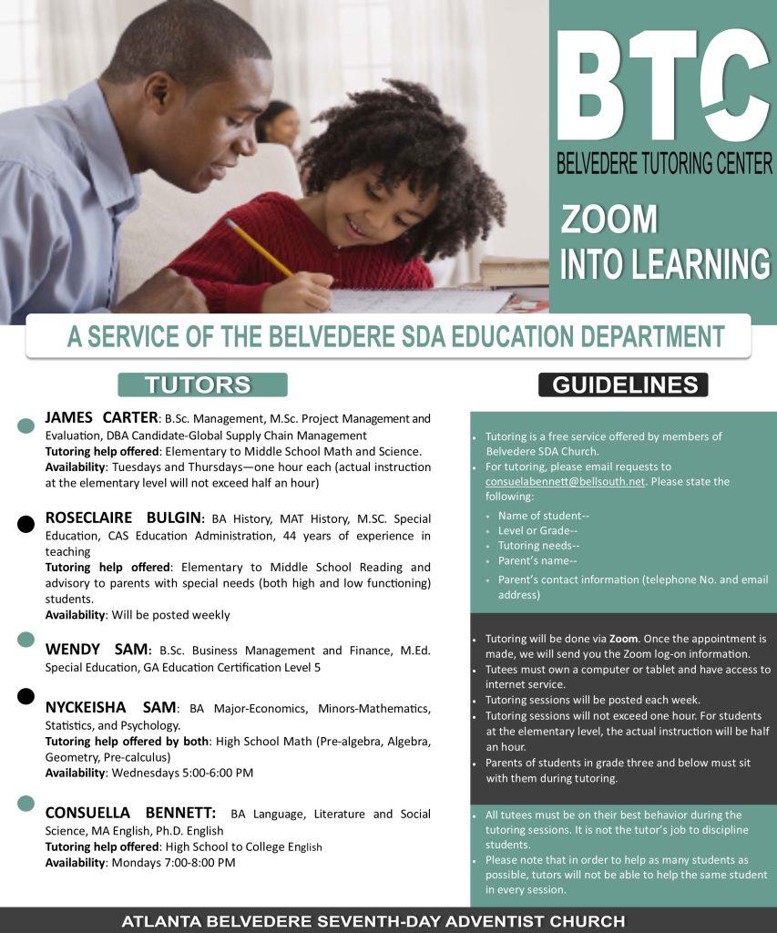Belvedere Tutoring Center