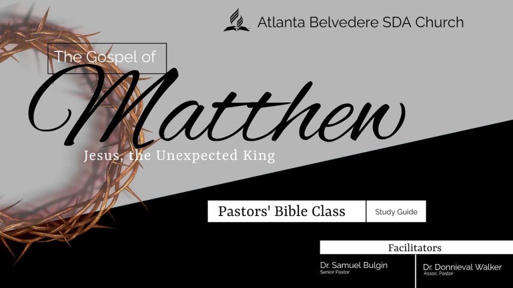 Pastor’s Bible Class – December 30, 2023