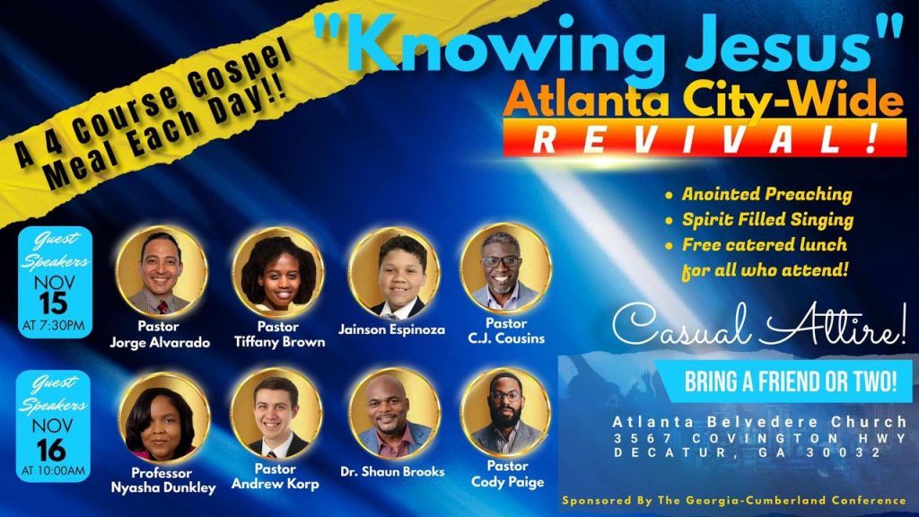 Knowing Jesus Revival November 16, 2024