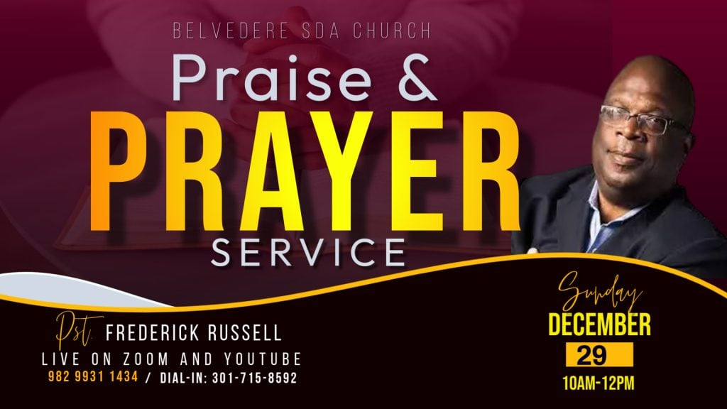 Prayer & Praise Service – December 29th