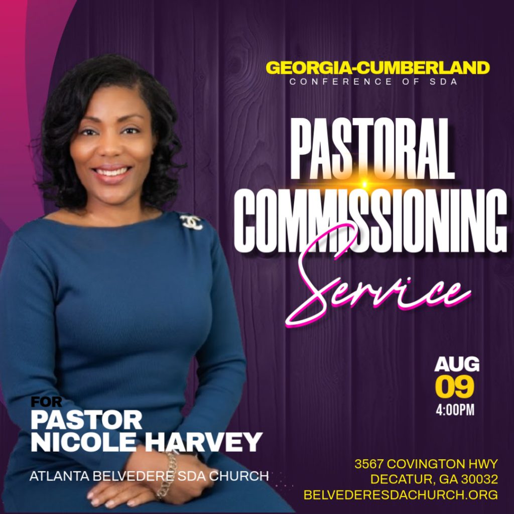Commissioning Service for Pastor Harvey