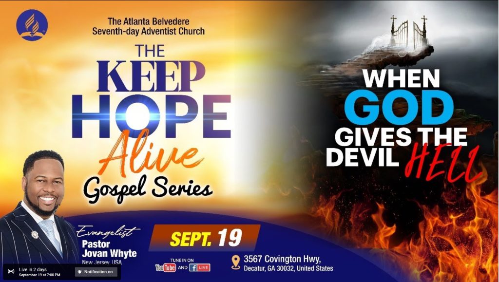 “When God Gives the Devil Hell” by Evangelist Pastor Jovan Whyle September 19, 2025