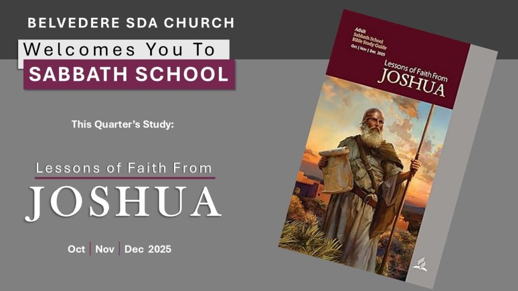 Sabbath School – November 1, 2025