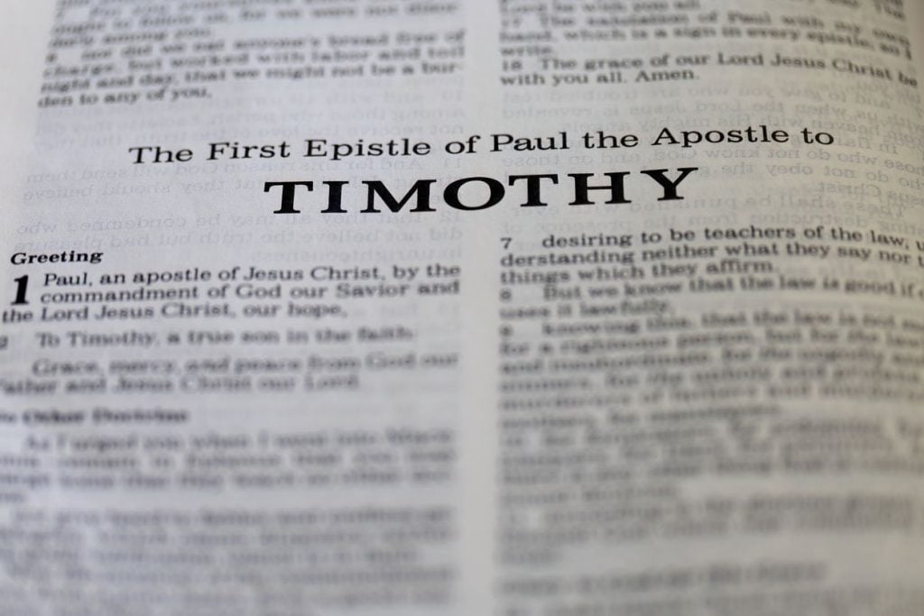 1 Timothy Pt. 4
