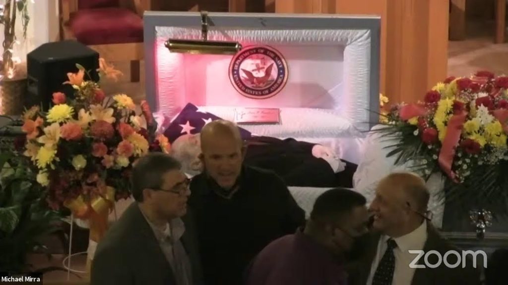 Elder Lou Pescatour funeral service