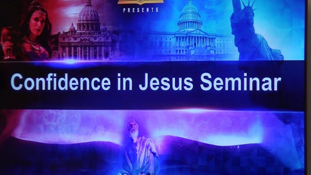 11-09-24 Confidence in Jesus Seminar: “The Pillar And Ground Of Truth” Pastor Tony Cuffori