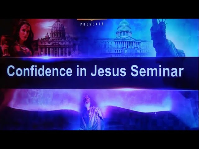 11-08-24 Confidence in Jesus Seminar: Session 16: “Arise and Shine” Pastor Tony Cuffori