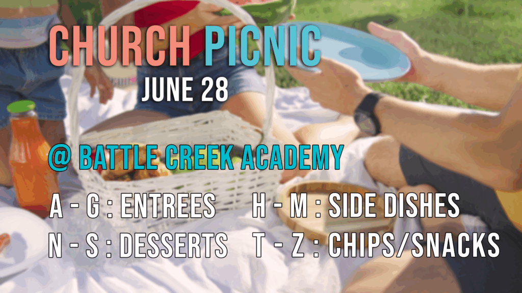 Summer Church Picnic