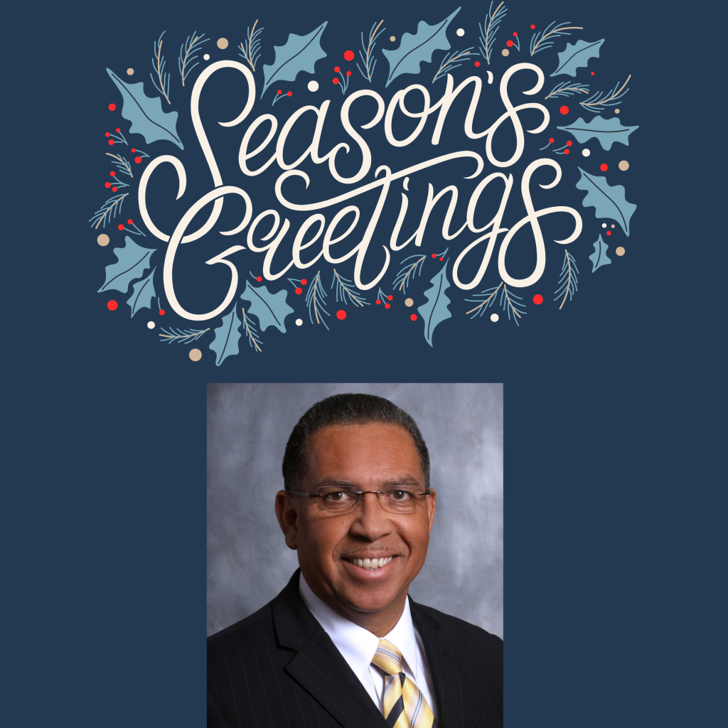 President Manders’ Season’s Greetings Message