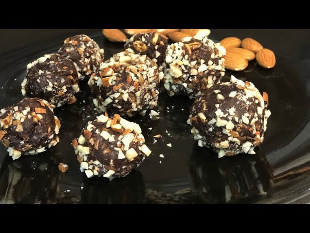 Easy Carob Nut Butter Balls