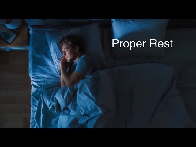 Gods 8 Laws for good health – #4 Proper rest