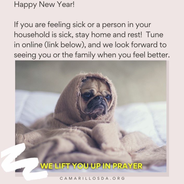 Not Feelling Well Stay At Home PSA
