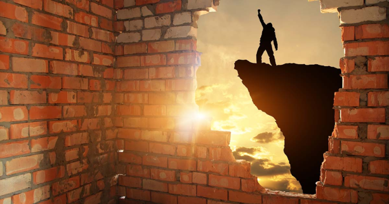 Perseverance and Breaking Down Walls