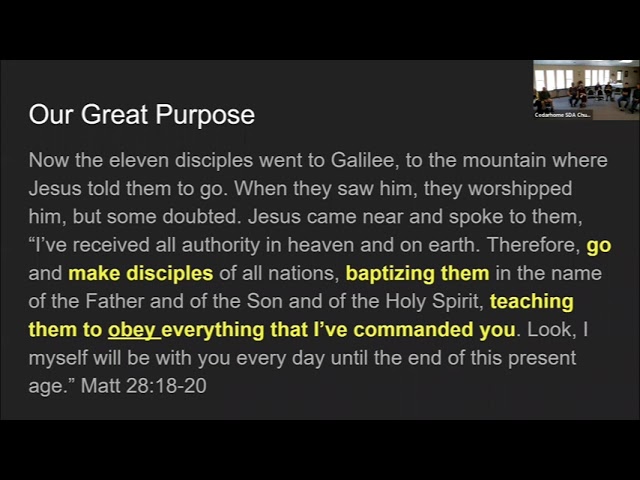 2022 – April 23, Michael Brown – “Disciple-Making, the Call of Every Believer”