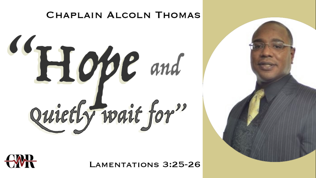 Mid-Week Prayer Service – #16