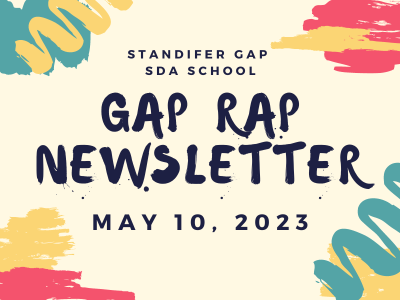 Gap Rap Newsletter May 10, 2023