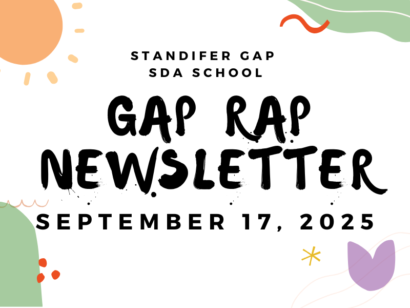 Gap Rap Newsletter September 17, 2025