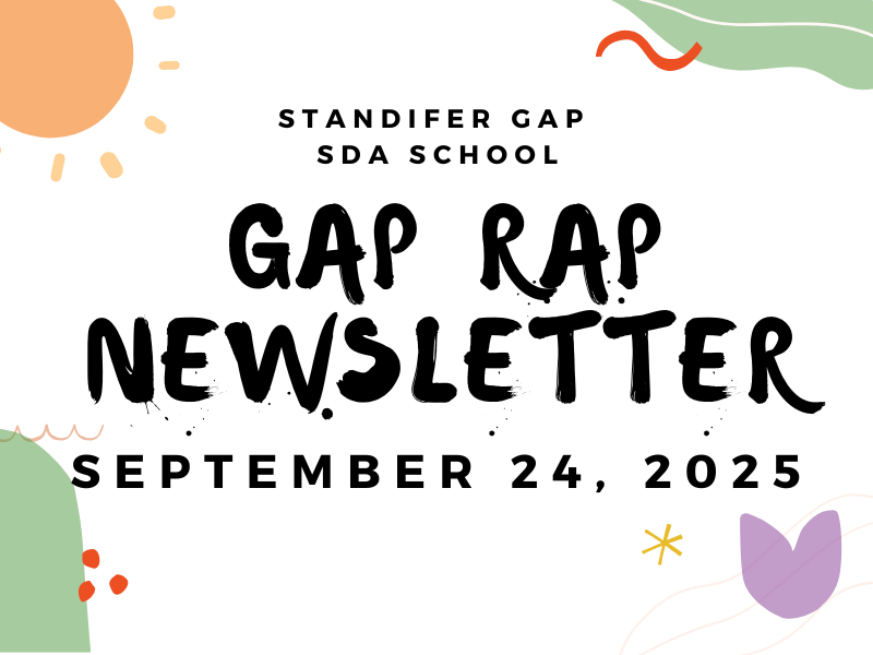 Gap Rap Newsletter September 24, 2025