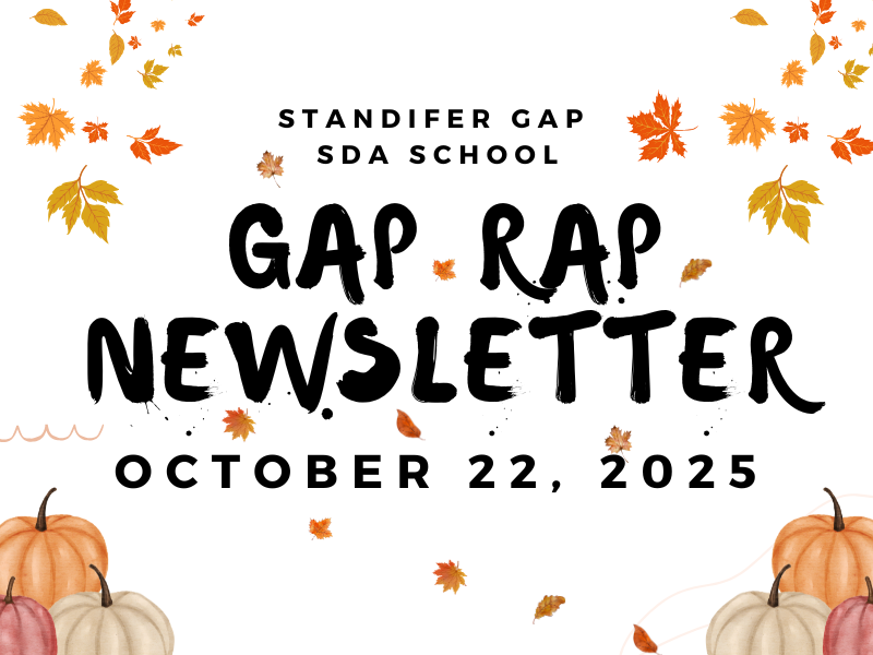 Gap Rap Newsletter October 22, 2025