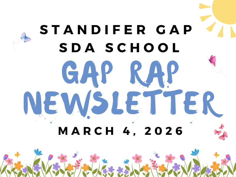 Gap Rap Newsletter 3.4.26