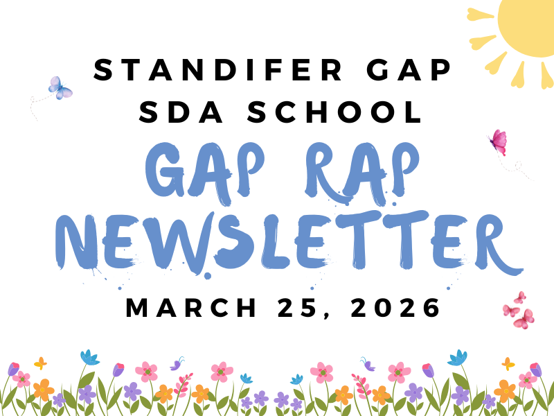 Gap Rap Newsletter 3.25.26