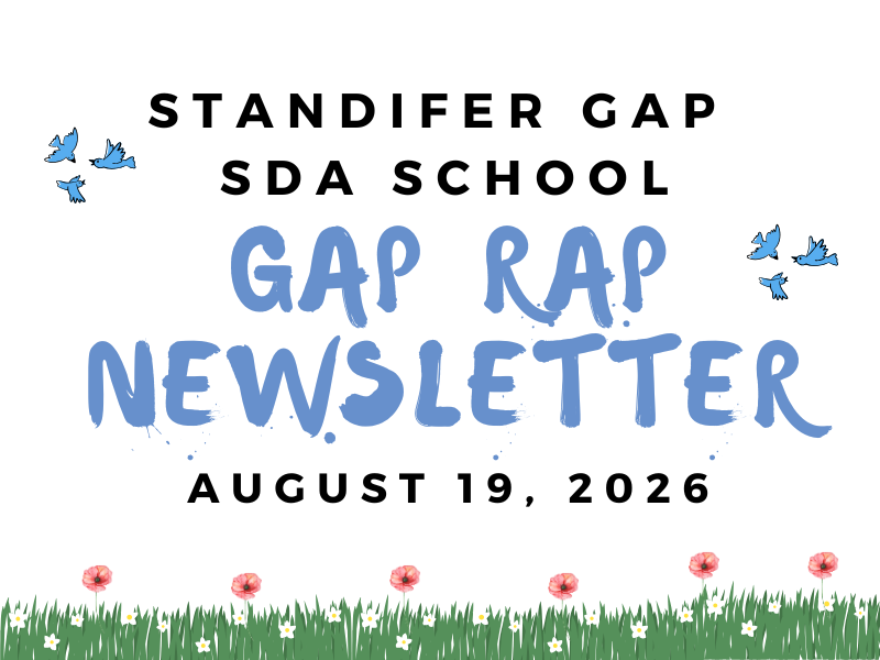 Gap Rap Newsletter 8.19.26