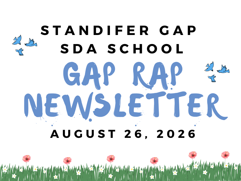 Gap Rap Newsletter 8.26.26