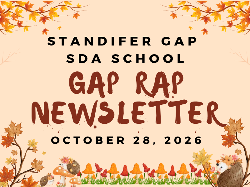 Gap Rap Newsletter 10.28.26