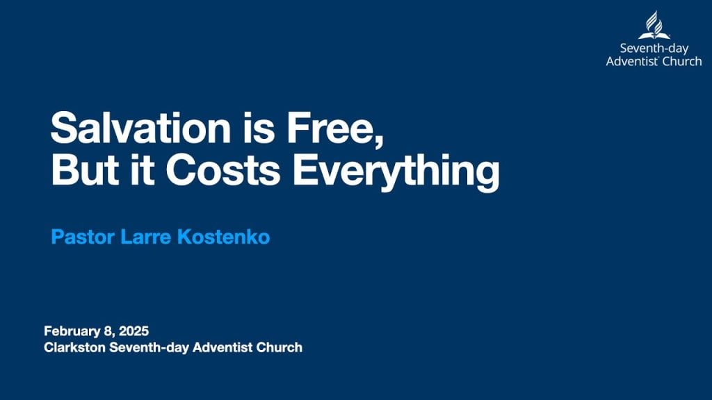 Salvation is Free, But it Costs Everything