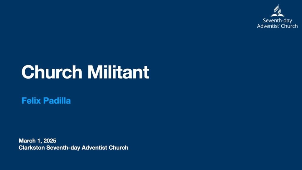 Church Militant – 03/01/2025 Sabbath Service