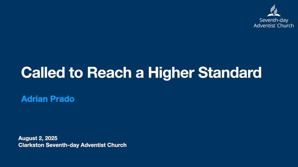 Called to Reach a Higher Standard